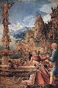 Albrecht Altdorfer Rest on The Flight into Egypt oil painting reproduction